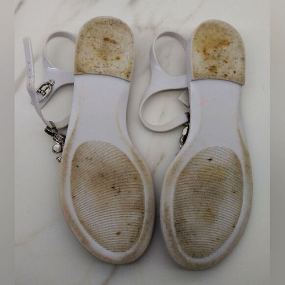 Ivanka Trump Rhinestone Jewel Strappy Sandals Shoes Sz - Picture 16 of 16